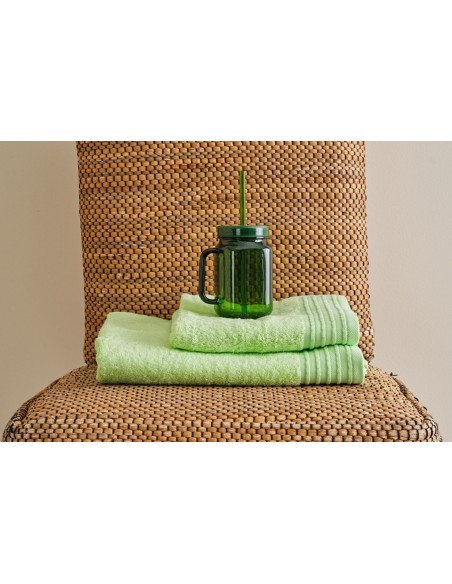 Πετσέτα Μονόχρωμη Baboo - Mint, Προσώπου 50x100