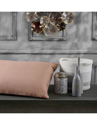 Μαξιλαροθήκες Μονόχρωμες Power Nap - Brown, 50x70