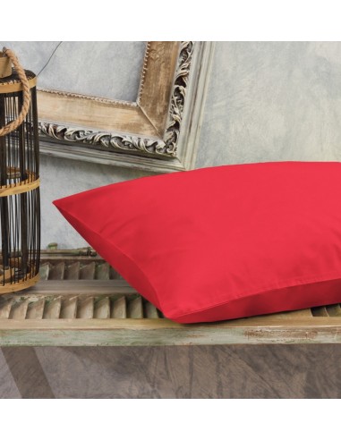 Μαξιλαροθήκες Μονόχρωμες Power Nap - Red, 50x70