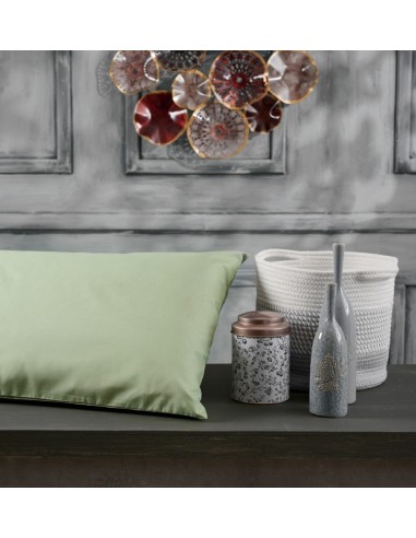 Μαξιλαροθήκες Μονόχρωμες Power Nap - Sage, 50x70