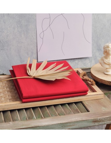 Παπλωματοθήκη Μονόχρωμη Power Nap - Red, Μονό...