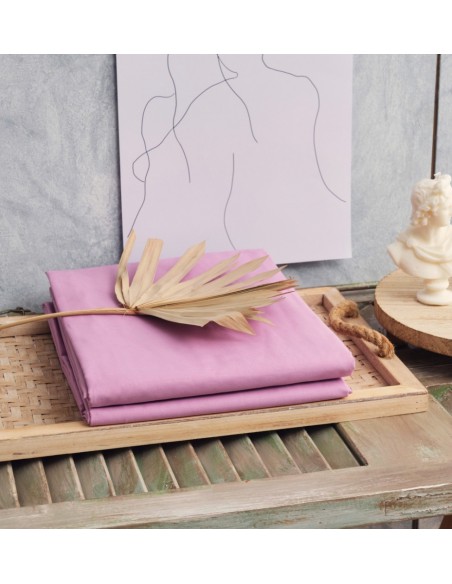 Παπλωματοθήκη Μονόχρωμη Power Nap - Lilac, Υπέρδιπλο (220x240)