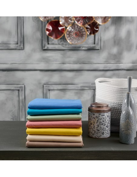 Παπλωματοθήκη Μονόχρωμη Power Nap - L.Blue, Υπέρδιπλο (220x240)