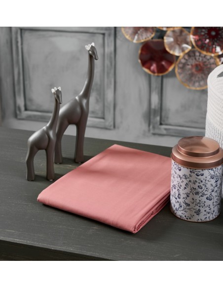 Παπλωματοθήκη Μονόχρωμη Power Nap - Dusty Pink, Υπέρδιπλο (220x240)