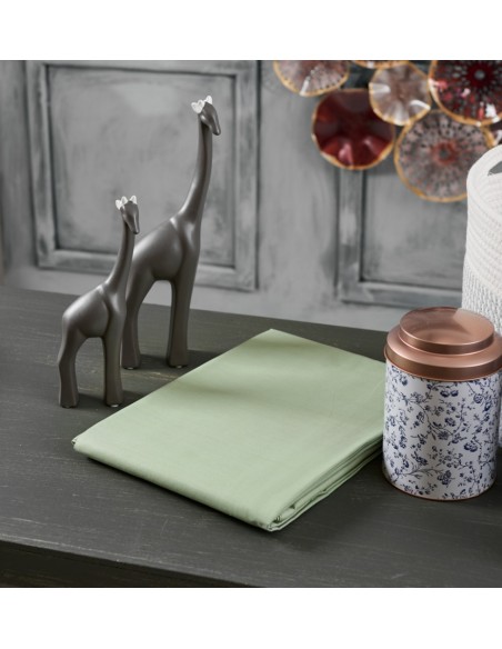 Παπλωματοθήκη Μονόχρωμη Power Nap - Sage, Μονό (160x240)