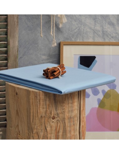 Σεντόνια Μονόχρωμα Melody - Blue, Flat 225x270