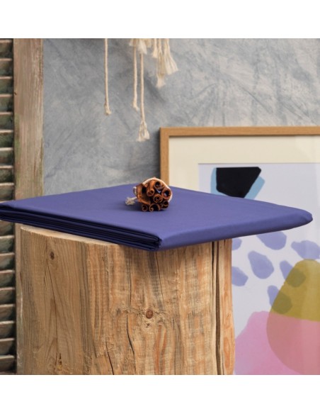 Σεντόνια Μονόχρωμα Melody - Blue Night, Flat 265x280