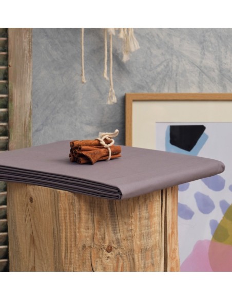 Σεντόνια Μονόχρωμα Melody - Elephant, Flat 265x280