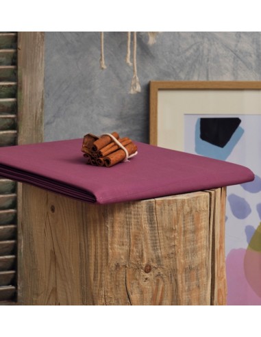 Σεντόνια Μονόχρωμα Melody - Plum, Flat 265x280