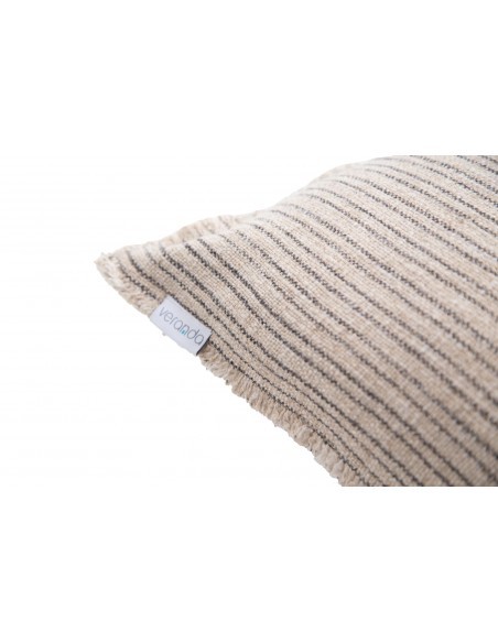 Διακοσμητική Μαξιλαροθήκη Verve Natural/Blackish (45x45) 0860005 Soulworks