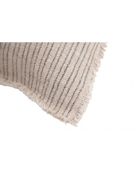 Διακοσμητική Μαξιλαροθήκη Verve Natural/Blackish (45x45) 0860005 Soulworks