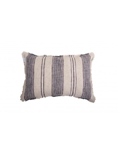 Διακοσμητική Μαξιλαροθήκη Navy Blue/Natural (40x60) 0860007 Soulworks