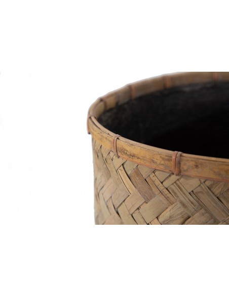 Γλάστρα Bamboo - L (37x37x27) - Des.04 Soulworks 0830015