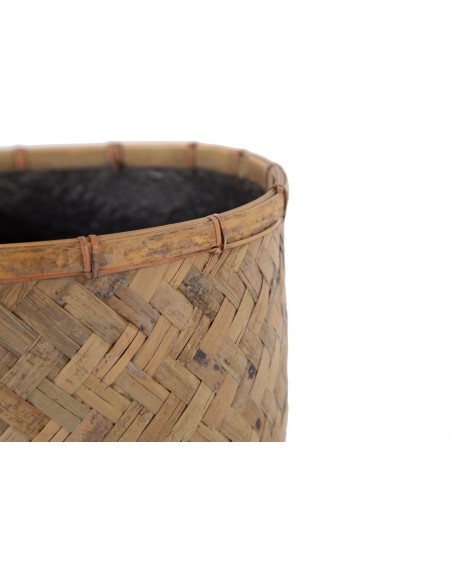 Γλάστρα Bamboo - L (37x37x27) - Des.04 Soulworks 0830015