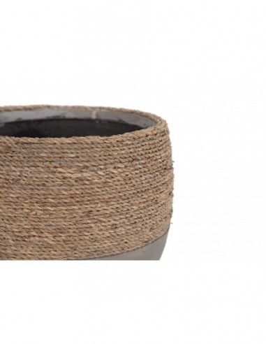 Γλάστρα Concrete - L (33x33x28) - Des.02...