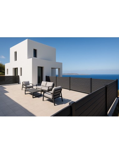 WPC ΠΕΡΙΦΡΑΞΗΣ 20/120mm GREY 5055