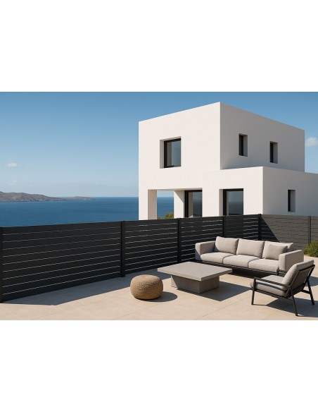 WPC ΠΕΡΙΦΡΑΞΗΣ 20/120mm GREY 5055