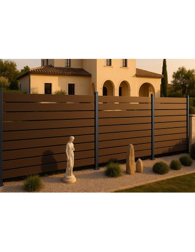 WPC ΠΕΡΙΦΡΑΞΗΣ ΝΕΑΣ ΓΕΝΙΑΣ 21/120mm D.BROWN 90110