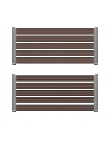 WPC ΠΕΡΙΦΡΑΞΗΣ 20/110mm  D.BROWN 110