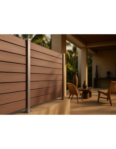 WPC ΠΕΡΙΦΡΑΞΗΣ ΝΕΑΣ ΓΕΝΙΑΣ 21/120mm TEAK 90155