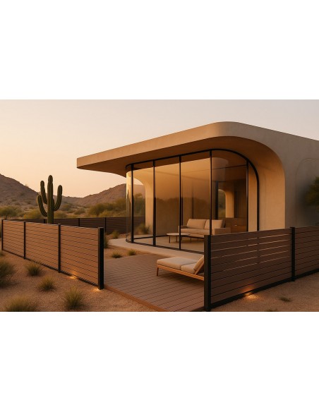 WPC ΠΕΡΙΦΡΑΞΗΣ 20/140mm  D.BROWN  110