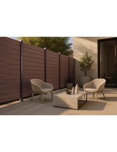 WPC ΠΕΡΙΦΡΑΞΗΣ ΝΕΑΣ ΓΕΝΙΑΣ 21/120mm L.BROWN 9040