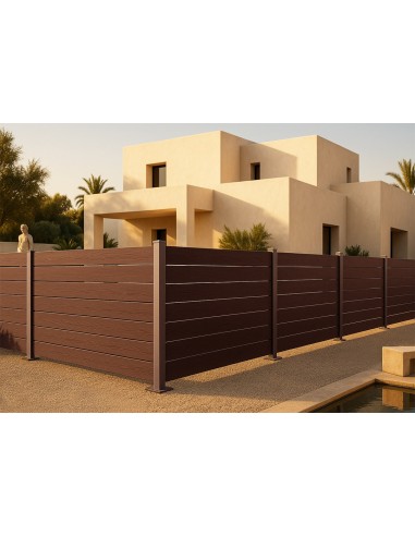 WPC ΠΕΡΙΦΡΑΞΗΣ ΝΕΑΣ ΓΕΝΙΑΣ 21/120mm L.BROWN 9040