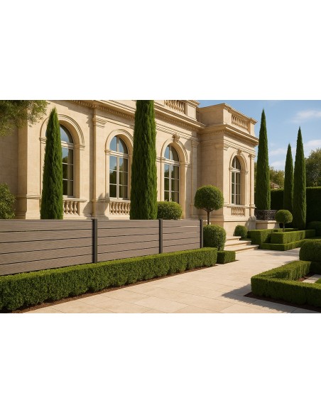 WPC ΠΕΡΙΦΡΑΞΗΣ 20/140mm L.GREY 180