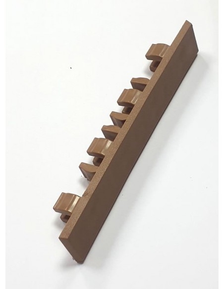 ΤΑΠΑ ΠΛΑΣΤΙΚΗ ΓΙΑ WPC ΠΕΡΙΦΡΑΞΗΣ Φ12 50150 TEAK