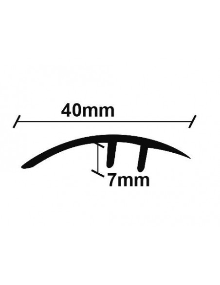 ΠΡΟΦΙΛ LAMINATE ΑΝΙΣΟΠΕΔΟ ΧΡΥΣΟ  40Χ2750mm