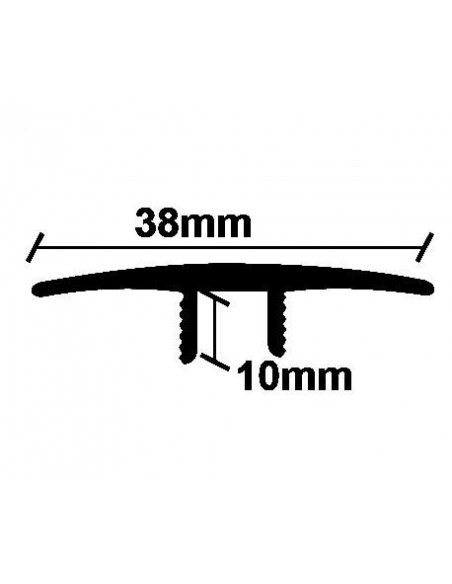ΠΡΟΦΙΛ LAMINATE ΙΣΟΠΕΔΟ ΧΡΥΣΟ   38Χ2750mm
