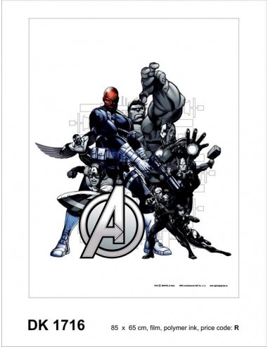 1716DK ΣΤΟΚ Π.Χ ΑΥΤΟΚΟΛΛΗΤΟ ΤΟΙΧΟΥ R DISNEY A&G