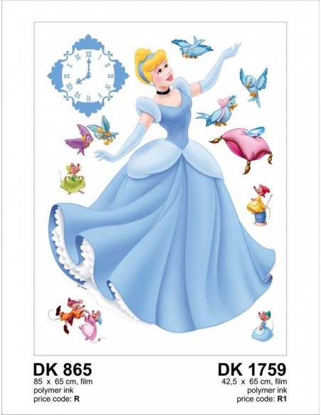 865DK ΣΤΟΚ Π.Χ ΑΥΤΟΚΟΛΛΗΤΟ ΤΟΙΧΟΥ R DISNEY A&G