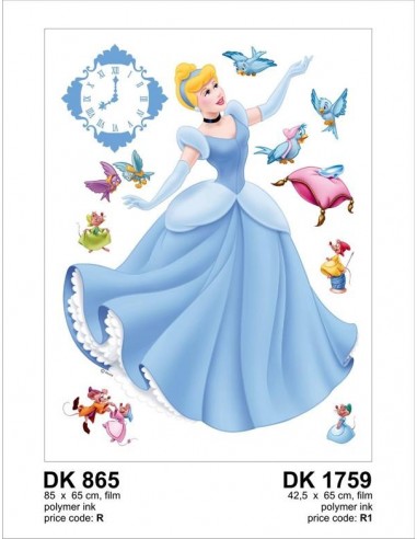 865DK ΣΤΟΚ Π.Χ ΑΥΤΟΚΟΛΛΗΤΟ ΤΟΙΧΟΥ R DISNEY A&G