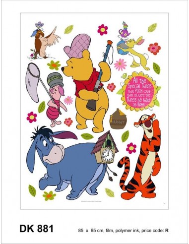 881DK ΣΤΟΚ Π.Χ ΑΥΤΟΚΟΛΛΗΤΟ ΤΟΙΧΟΥ R DISNEY A&G