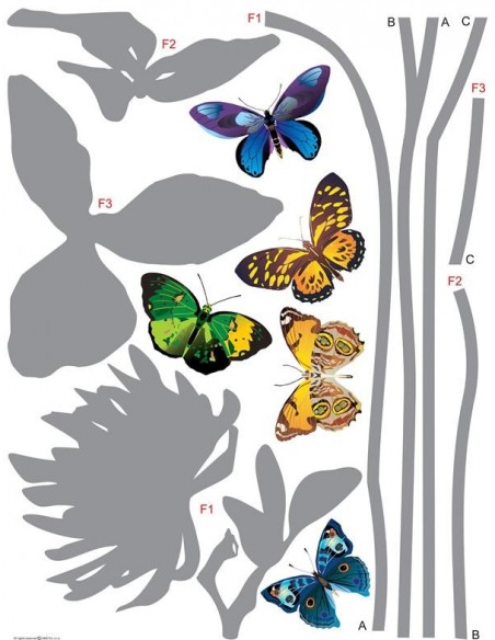 0405F ΣΤΟΚ Π.Χ ΑΥΤΟΚΟΛΛΗΤΟ ΤΟΙΧΟΥ F WALLDECO A&G