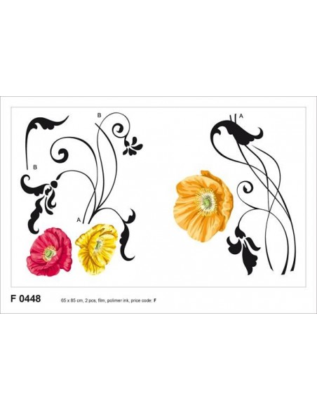 0448FL ΣΤΟΚ Π.Χ  ΕΛΑΤ. ΑΥΤΟΚΟΛΛΗΤΟ ΤΟΙΧΟΥ WALLDECO A&G