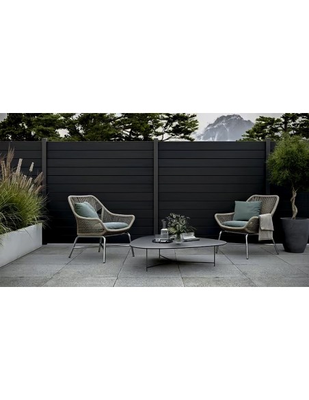 WPC ΠΕΡΙΦΡΑΞΗΣ PRIVE 20/120mm D.GREY 6050