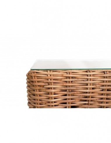 Τραπέζι Καθιστικού Cirebon Natural (60x110x40)...