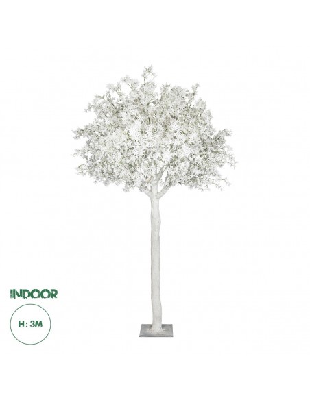 GloboStar® Artificial Garden ALMOND TREE 21114 Τεχνητό Διακοσμητικό Δέντρο Αμυγδαλιά Μ380 x Π380 x Υ300cm