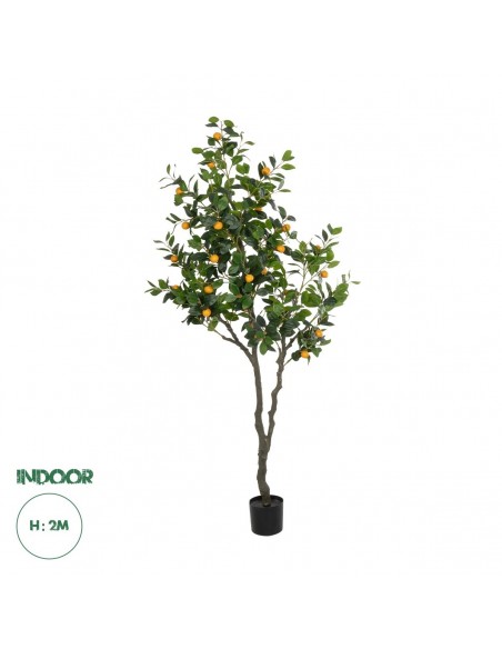 GloboStar® Artificial Garden ORANGE TREE 21110 Τεχνητό...