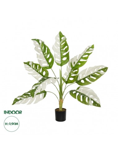 GloboStar® Artificial Garden ALBINO MONSTERA...