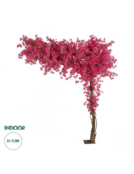 GloboStar® Artificial Garden BOUGAINVILLEA BLOSSOM 20672 Τεχνητό Διακοσμητικό Δέντρο Άνθος Μπουκαμβίλιας Μ230 x Π100 x Υ250cm