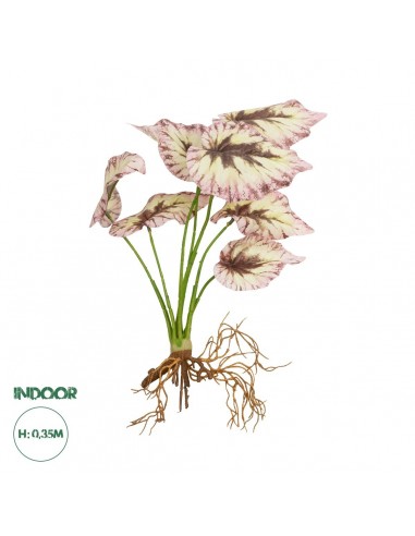 GloboStar® Artificial Garden BEGONIA LEAVES...