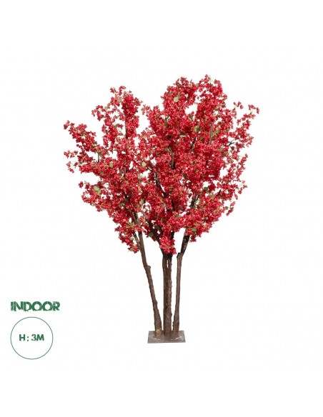 GloboStar® Artificial Garden AZALEA TREE 21059 Τεχνητό Διακοσμητικό Δέντρο Αζαλέα Μ230 x Π230 x Υ300cm