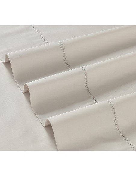 Σετ Σεντόνια Βαμβακοσατέν Υπέρδιπλα 245x270 Monaco Beige