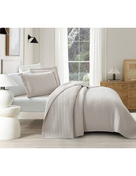 Κουβερλί Υπέρδιπλο 220x240 Mabelle Beige