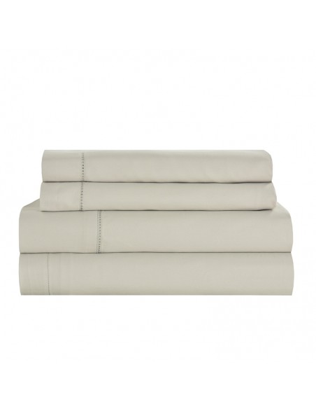 Σετ Σεντόνια Βαμβακοσατέν Υπέρδιπλα 245x270 Monaco Taupe 2