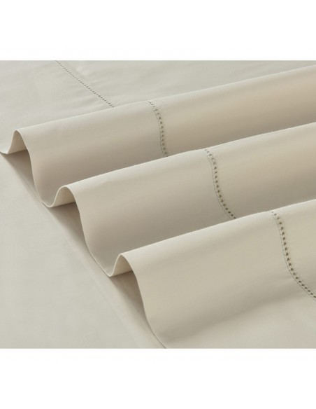 Σετ Σεντόνια Βαμβακοσατέν Υπέρδιπλα 245x270 Monaco Taupe