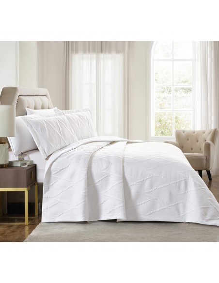 Σετ Κουβερλί Υπέρδιπλο 250x240 Lily White 2